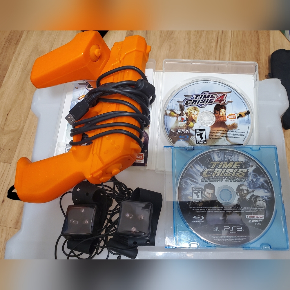 TIME CRISIS 4 GAME BUNDLE FOR PLAYSTATION 3